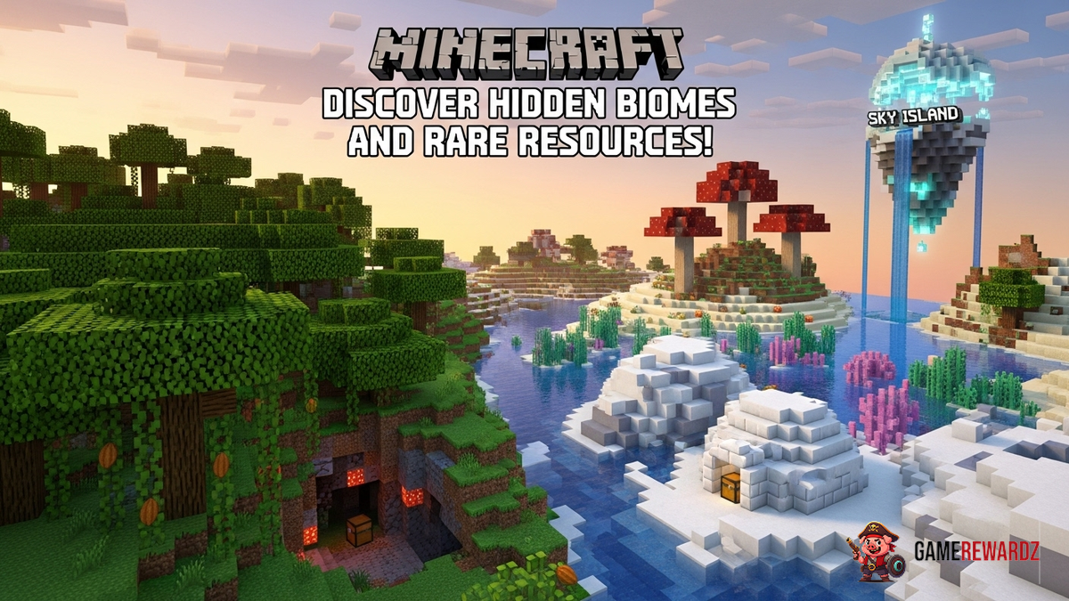 Minecraft: Discover Hidden Biomes and Rare Resources!